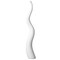 Uniquewise 51in Tall Animal Horn Shape Floor Vase: Elegant Ceramic White Accent for Entryway, Dining, or QI004040.W.2 - alternate 8