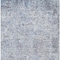 Homeroots 5' X 8' Sky Blue Charcoal And Ivory Abstract Washable Indoor Outdoor Area Rug 604554 - alternate 9