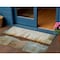 Homeroots 3' X 5' Rust And Beige Abstract Washable Indoor Outdoor Area Rug 630477 - alternate 1