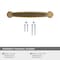 Amerock Renown 3-3/4 in 96 mm Center-to-Center Champagne Bronze Cabinet Pull BP36794CZ - alternate 5