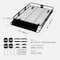Vevor Roof Rack Cargo Basket 200 LBS Capacity Extension 64"x39"x6" for SUV Truck BYCD-003 - alternate 7