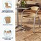 Flash Furniture Contemporary Restaurant Stack Chair, Aluminum and Beige Seat, Tan Back, 21.75 W 22" L 29 H TLH-020-BGE-GG - alternate 17