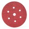 3M 3M Red Abrasive Disc Dust Free, 01147, 6 in, P80, 50 discs per carton, 6PK 316U - alternate 4
