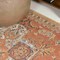 Jonathan Y Bijan Traditional Vintage Medallion Reversible Machine-Washable Terra/Blue/Cream 3ft x 5ft Area Rug SVH107A-3 - alternate 7