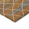 Homeroots 3' X 5' Terra Cotta Beige And Ivory Striped Washable Indoor Outdoor Area Rug 599382 - alternate 9