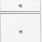 Homeroots 55" White Writing Desk With Four Drawers 402071 - alternate 9