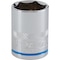 Channellock 1/2'' Drive 21 mm 6-Point Shallow Metric Socket 302818 - alternate 1