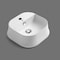 Whitehaus Collection Britannia Square Above Mount Basin with Single Faucet Hole Drill B-SH07 - alternate 4