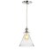 Jonathan Y Goldwater 7.5 in. Adjustable Drop Metal/Glass LED Pendant, Chrome JYL3514B - alternate 14