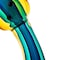 Homeroots 12" Clear Yellow Green Black Murano Glass Cat Figurine Tabletop Sculpture 376110 - alternate 5