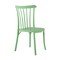 Homeroots Set of Four 22" Green Heavy Duty Plastic Outdoor Stacking Dining Chairs 565183 - alternate 7