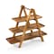 Picnic Time Family Of Brands Kansas State Wildcats - Serving Ladder 3 Tiered Serving Station 829-03-512-253-0 - alternate 1