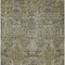 Homeroots 10' X 14' Taupe And Gray Damask Washable Indoor Outdoor Area Rug 603340 - alternate 9