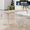 Flash Furniture Commercial Adjustable Height Kidney Activity Table-Standard Legs in LT NAT XU-A4896-KIDNY-LTNAT-T-A-GG - alternate 7