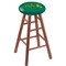 Holland Bar Stool Co Oak Counter Stool, Medium Finish, North Dakota State Seat RC24OSMed - alternate 1