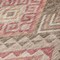 Homeroots 8' Brown And Terra Cotta Round Southwestern Washable Indoor Outdoor Area Rug 603535 - alternate 8