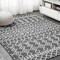Jonathan Y Kafel Tribal Bohemian Black/Ivory 4 ft. x 6 ft. Indoor/Outdoor Area Rug SMB130F-4 - alternate 8