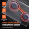 Vevor Vacuum Suction Cup Double Glass Lifter 4.7" 330 lbs 2 Pack Aluminum Handle, 2PK GS-N02 - alternate 7