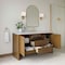 James Martin Vanities Hudson 60" Single Vanity, Honey Oak w/ 3 CM Ethereal Noctis Silestone Top 435-V60S-HNO-3ENC - alternate 10