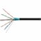 Monoprice Cat6A 500ft Black CMR UL Bulk Cable TAA Shielded F/UTP Solid 23AWG 550MHz 10G 41484 - alternate 1