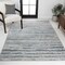 Jonathan Y Batten Modern Stripe Gray/Turquoise 3 ft. x 5 ft. Area Rug SOR204A-3 - alternate 1