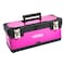 The Original Pink Box 20-Inch Portable Steel Toolbox with Removable Tray, Pink PB20PTB - alternate 7