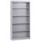 Sandusky Lee Welded Steel Bookcase, 36x12x72, Dove Gray BA40361272-05 - alternate 1