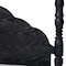 Baxton Studio Martino Four-Poster Platform Bed, Queen, Black 264-14391-ZORO - alternate 8