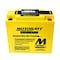Motobatt 22Ah 220 CCA AGM Powersports Battery MB51814 - alternate 5