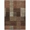 Homeroots 10' X 14' Chocolate Ivory And Gold Striped Washable Indoor Outdoor Area Rug 613162 - alternate 7