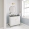 James Martin Vanities Chicago 36" Single Vanity, Glossy White, w/ 3 CM Phantome Eclos Top 503-V36-GW-3PHT - alternate 8