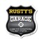 Signmission Rusty's Garage I Can Fix Everything But Stupid, 12 Inch X 12 Inch, Aluminum Metal Sign SHI-A-12-490-RUSTY - alternate 1