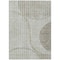 Homeroots 9' X 12' Taupe Beige And Ivory Striped Washable Indoor Outdoor Area Rug 583086 - alternate 7