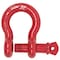 Mytee Products 1in 8.50 Tons Anchor Shackle Forged Carbon Steel & Alloy Screw Pin, 4PK SHACKLE-ANCHOR-SP-1x4 - alternate 8
