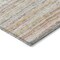 Homeroots 8' X 10' Terra Cotta Striped Washable Indoor Outdoor Area Rug 607989 - alternate 7