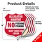 Signmission Alligator Warning Shield Sign Alligator, 4 inch X 4 inch, Vinyl Decal, 5PK SHI-D-5PACK-4-357 - alternate 6