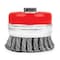Titan 3-1/2 In. Knotted Wire Cup Brush 22238 - alternate 1