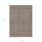 Homeroots 3' X 5' Brown And Beige Geometric Washable Indoor Outdoor Area Rug 595631 - alternate 9