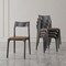 Manhattan Comfort Moderno Vegan Leather Wood Dining Chair in Saddle - Set of 2 DC070-SD - alternate 6