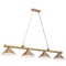 Z-Lite Cordon Heritage Brass 4 Light Billiard 2306-4HBR-HBR15 - alternate 7