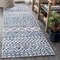 Jonathan Y Moroccan HYPE Boho Vintage Tribal Cream/Blue 2 ft. x 8 ft. Runner Rug MOH103A-28 - alternate 1