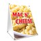 Signmission Mac N' Cheese, 24 Inch x 18 Inch A-frame Yard Sign SBC-1824-Mac N' Cheese - alternate 1