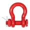 Mytee Products 5/8in Anchor Shackle Forged Carbon Steel w/ Safety Screw Pin Load Limit 6,500 lbs SHACKLE-ANCHOR-BT-58 - alternate 9