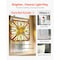 Vevor Stained Glass Tiffany Style Hanging Window Panel with Chain 20 x 21 Inches NC-SG05 - alternate 7