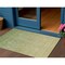 Homeroots 3' X 5' Artichoke Green And Beige Geometric Washable Indoor Outdoor Area Rug 605777 - alternate 1