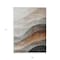 Homeroots 9' X 12' Khaki Black And Terra Cotta Abstract Washable Indoor Outdoor Area Rug 605829 - alternate 9