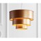 Jonathan Y Lynn 21" 3-Tier Metal LED Pendant, Gold JYL9036A - alternate 9