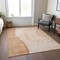 Homeroots 10' X 14' Terra Cotta Orange And Copper Abstract Washable Indoor Outdoor Area Rug 582049 - alternate 6
