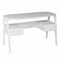 Homeroots 48" White Writing Desk With Two Drawers 402024 - alternate 1