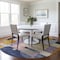 Homeroots 8' Plum Purple And Copper Round Abstract Washable Indoor Outdoor Area Rug 604380 - alternate 8